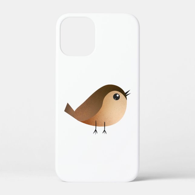 Coques Case-Mate iPhone Dessin animé d'oiseau moineau   (Verso)