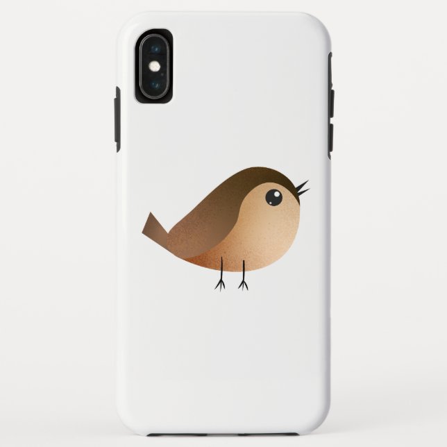 Coques Case-Mate iPhone Dessin animé d'oiseau moineau    (Dos)