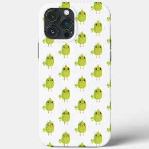 Case-Mate iPhone Case Dessin animé d'oiseau vert mignon