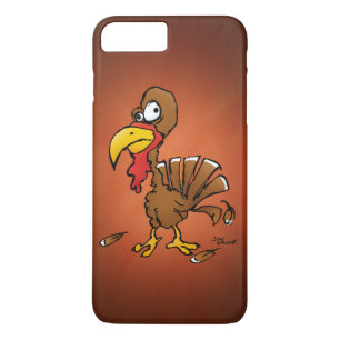 Coque iPhone 7 Plus Dessin animé drôle de dinde Derp