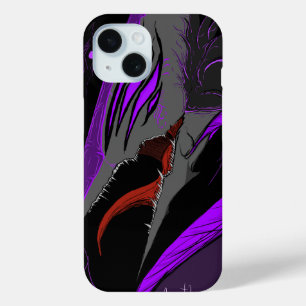 Coque Case-Mate iPhone Dessin animé sombre Fantasy Corbeau et Art Démon