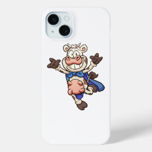 Coque Case-Mate iPhone dessin animé super vache sauter