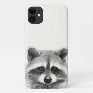 Case-Mate iPhone Case Dessin au crayon de Raccoon