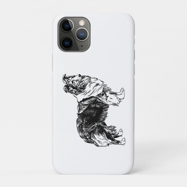 Coques Case-Mate iPhone Dessin de Berger des Shetland (Dos)