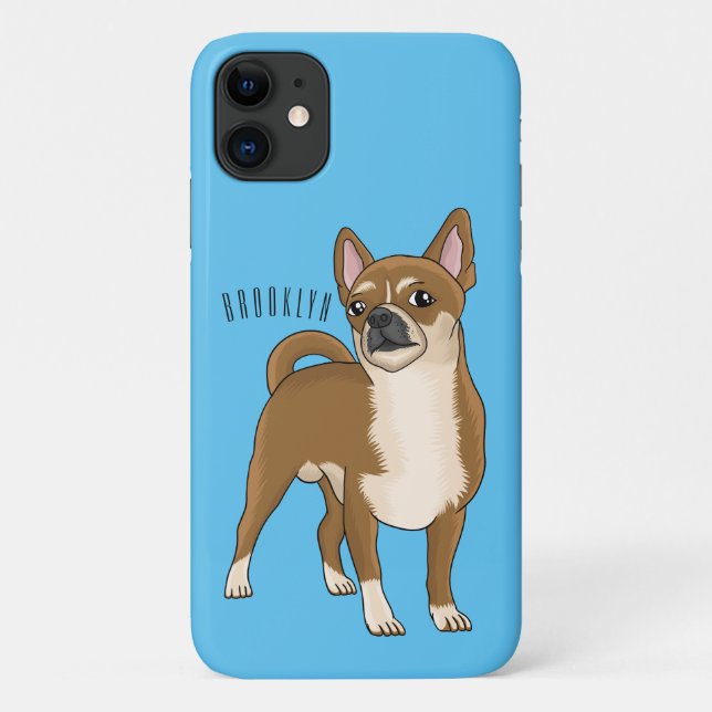 Coques Case-Mate iPhone Dessin de Chihuahua pour chien (Dos)