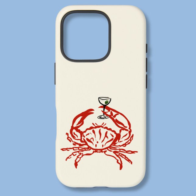 Coques Case-Mate iPhone Dessin de crabe (Créateur téléchargé)