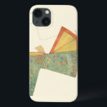 Etui iPhone 13 Dessin de Kimono semi-fini<br><div class="desc">Un kimono à moitié fini fait l'objet de ce tableau. Fabriqué dans un beau vert avec un motif floral impressionnant,  vous avez presque envie de le finir vous-même et de l'utiliser pour une occasion spéciale. Achetez dès aujourd'hui cette grande impression !</div>