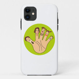 Coque Case-Mate Pour iPhone Dessin de la famille des doigts