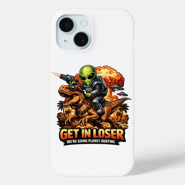 Coques Case-Mate iPhone Dessin de mème de fantasy de science-fiction drôle (Verso)