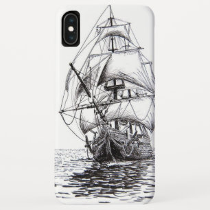 Case-Mate iPhone Case Dessin de navire pirate