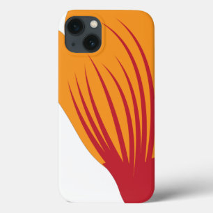 Case-Mate iPhone Case dessin d'un plante avec feuille orange et violet