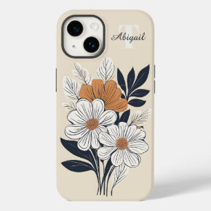 Coque Case-Mate iPhone Dessin floral Boho