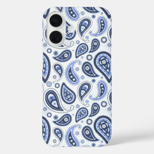 Coque Pour iPhone 16 Dessin imprimé floral paisley complexe