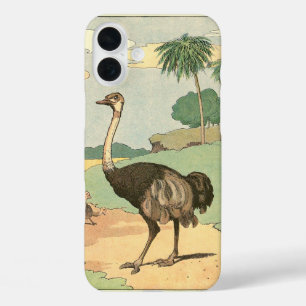 Coques iPhone 16 Plus Dessin Ostrich Storybook