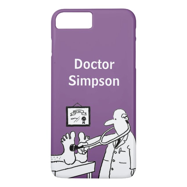 Coques Case-Mate iPhone Dessin sur le thème du docteur (Dos)