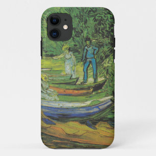 Coque Case-Mate Pour iPhone Destin de lac boat de nature de Van Gogh