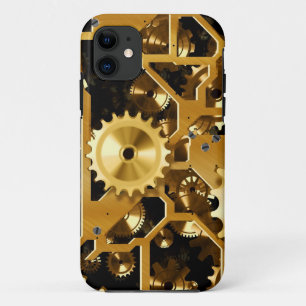 Coques Pour iPhone Destin grunge de bureau de Steampunk d'horloge