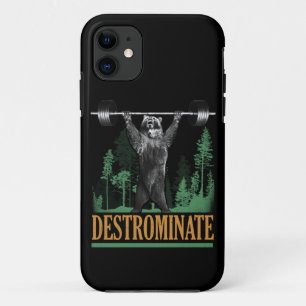 Coques Pour iPhone Destrominate - Ours - Entraînement amusant Inspira