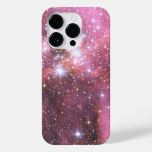Coque Pour iPhone 14 Pro Détail de NGC 346 en rose