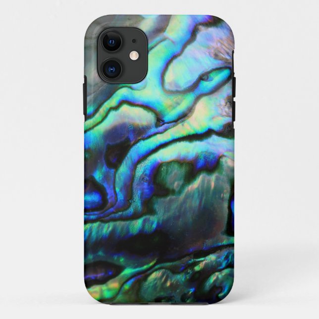 Coques Case-Mate iPhone Détail de Paua abalone (Dos)