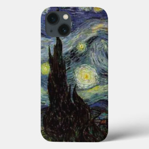 iPhone 13 Case Détail Starry Night par van Gogh