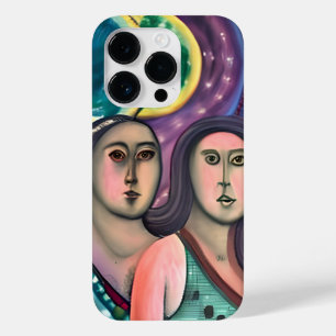 Coque Case-Mate iPhone Deux femmes sous la lune