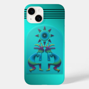 Coque Pour iPhone 14 Deux Kokopelli #41
