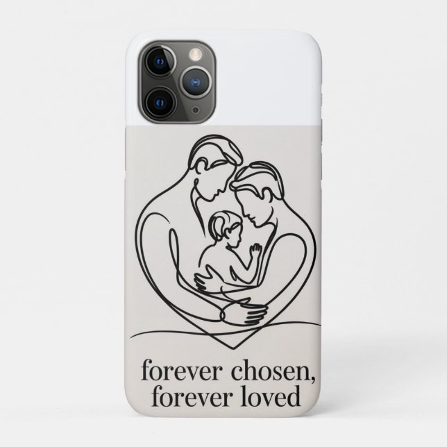 Coques Case-Mate iPhone Deux papas attendent un bébé (Dos)