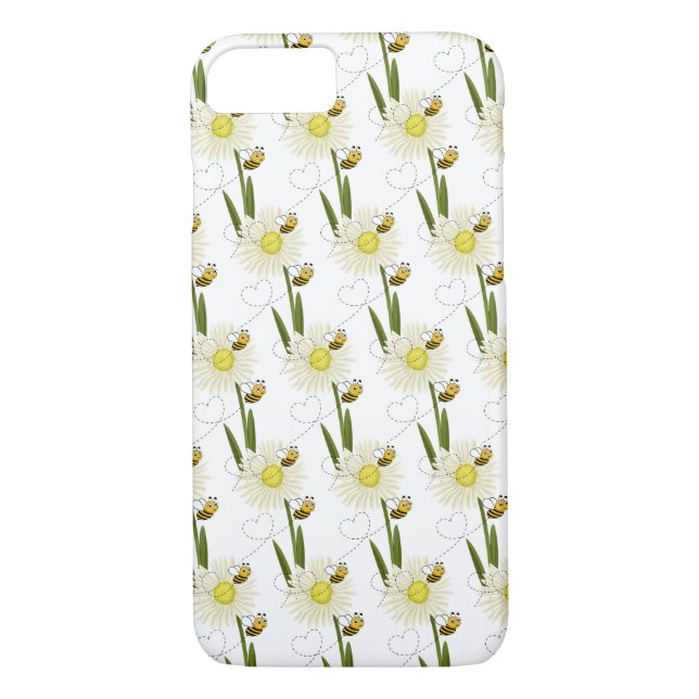 Coques Case-Mate iPhone Deux petites abeilles mignonnes (Dos)