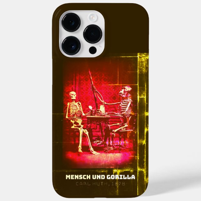 Coques Case-Mate iPhone Deux primates, une bière (Verso)