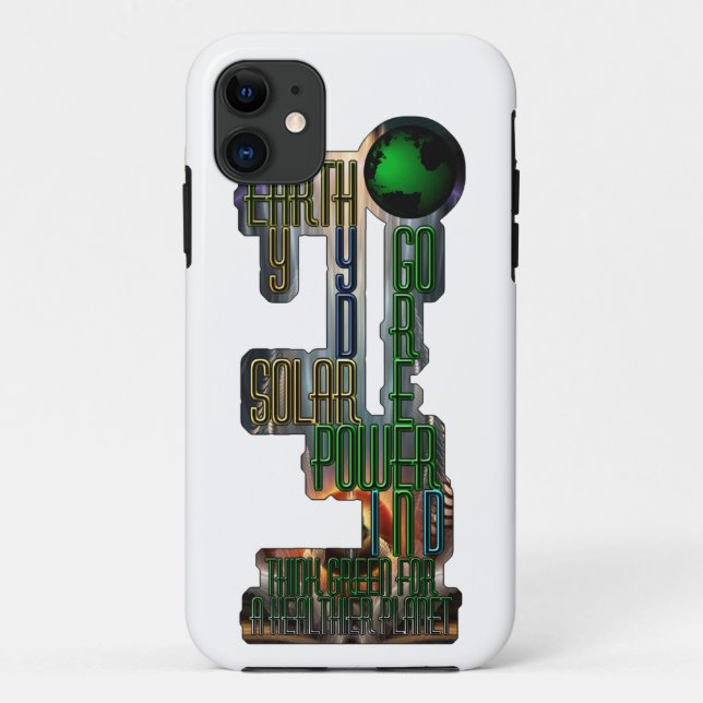 Coques Case-Mate iPhone Devenez écolo jour des terres (Dos)