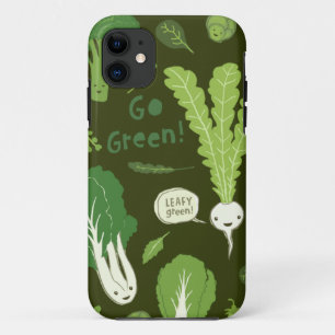 Coques Pour iPhone Devenez écolo ! (Vert feuillu !) légume sain