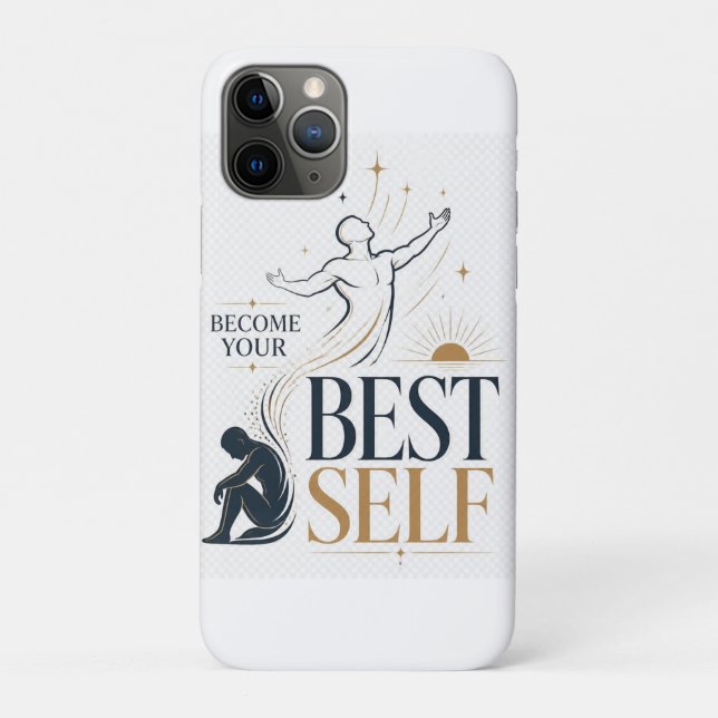 Coques Case-Mate iPhone Devenez la Meilleure Version de Vous Inspirant pou (Dos)