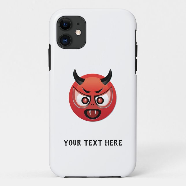 Coques Case-Mate iPhone Devil Emoji (Dos)