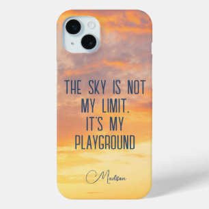 Coque Case-Mate iPhone Devis Sky de nom personnalisé