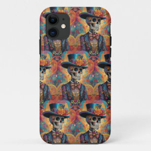 Case-Mate iPhone Case Dia de los Muertos Dapper Skeleton