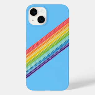 Coque Case-Mate iPhone Diagonale arc-en-ciel Coque-coque iphone Mate