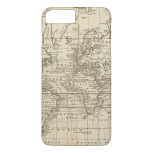 Coque iPhone 7 Plus Diagramme du monde