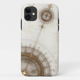Coque Case-Mate Pour iPhone Diagramme nautique antique, grunge