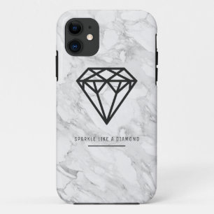 Coques Pour iPhone Diamant avec marbre