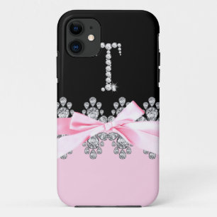 Etui iPhone Case-Mate Diamant Delilah : T initial