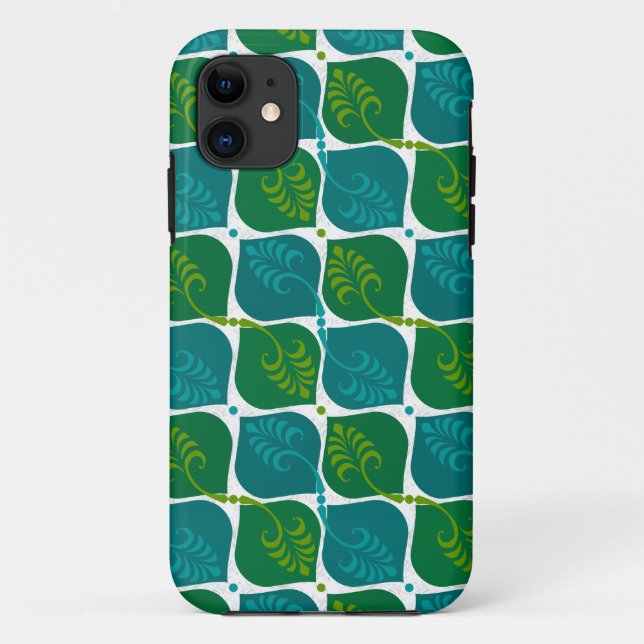 Coques Case-Mate iPhone Diamants arrondis Ornemental (Dos)