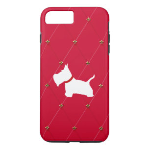 Coque Case-Mate iPhone Diamants de rouge de Westie