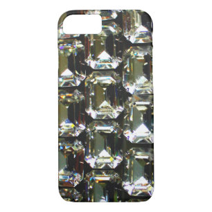 Coque iPhone 7 Diamants, élégantes pierres vintages
