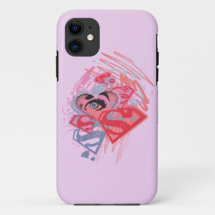 Etui iPhone Case-Mate Diamants et lèvres Supergirl
