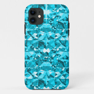 Coque iPhone 11 Diamants impressionnants d'Aqua