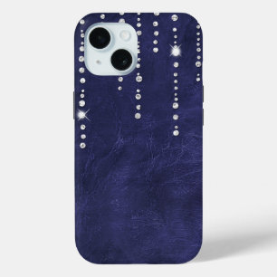 Coque Case-Mate iPhone Diamants Sur Cuir Violet