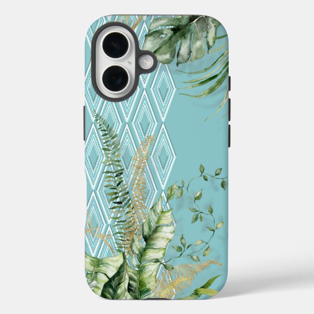 Coques Case-Mate iPhone Diamants tropicaux (Verso)