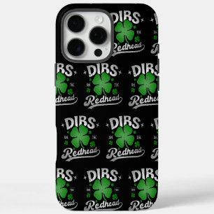 Coque iPhone 16 Pro Max Dibs On The Redhead Funny St Patrick's Day