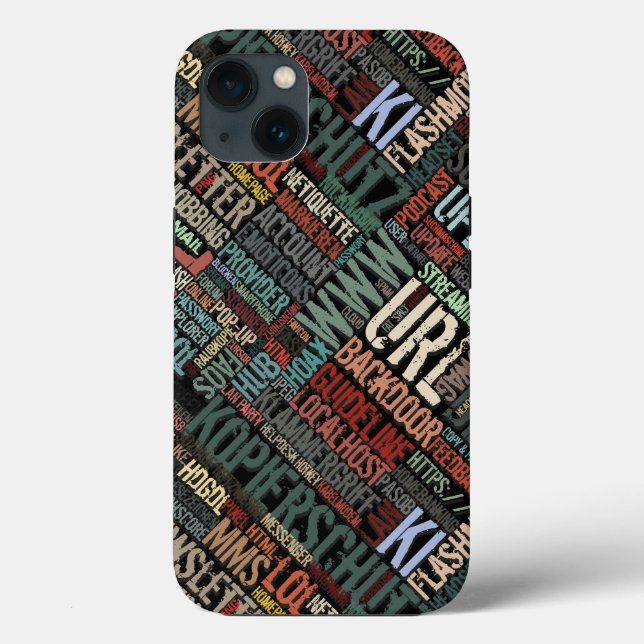 Coques Case-Mate iPhone Dictionnaire d'ordinateur en couleurs (Verso)